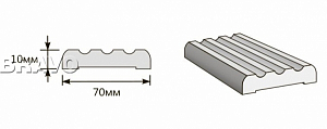Товар Наличник Тип-3 2100x70x10 BRK1658