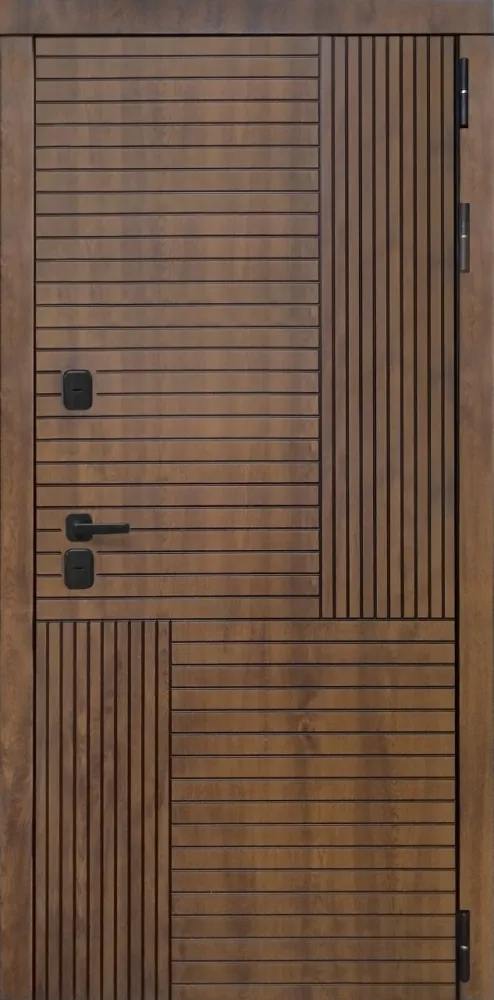 Фото Дверь ДвериПРО Авеста Фараон-2 (16мм, мореный дуб) DPRO195854