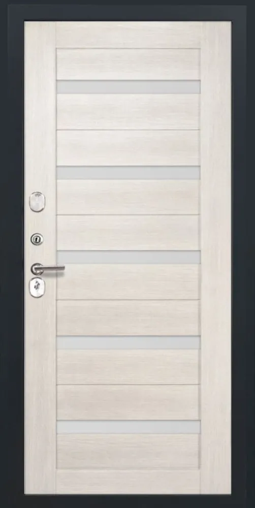 Товар Дверь ДвериПРО Модель L-49 СБ-1 (ст. белое, 16мм, беленый дуб) DPRO195816