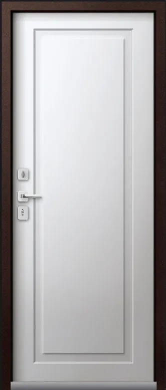 Товар Дверь Термо-4 Шоколадный Муар - Кашемир Белый DIS007379